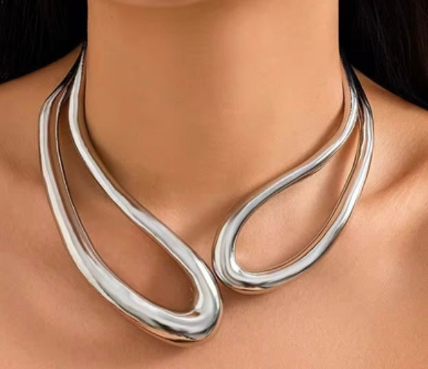 Silver necklace