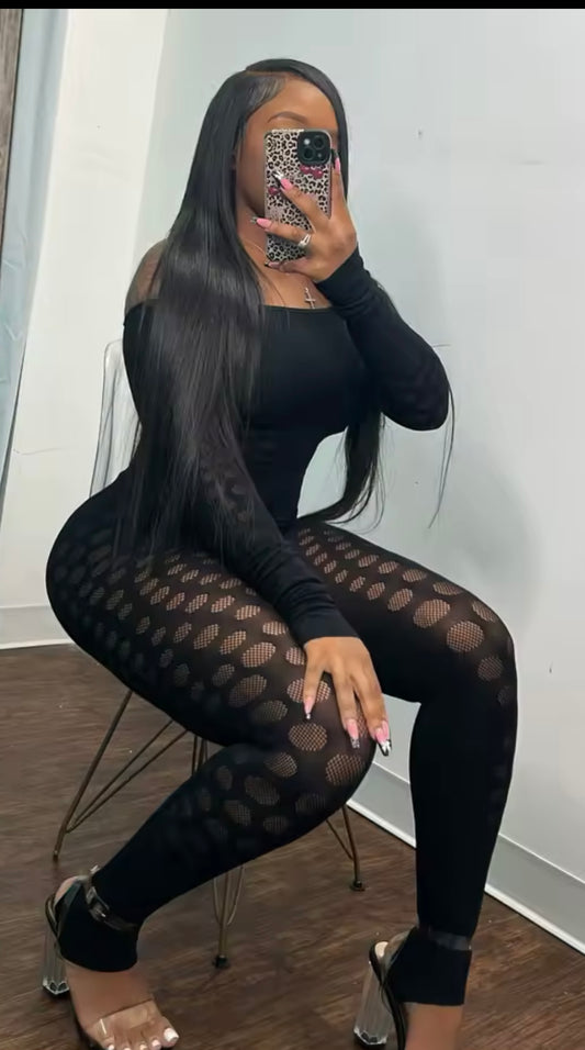 1 piece see through poster girl (one size fit all)